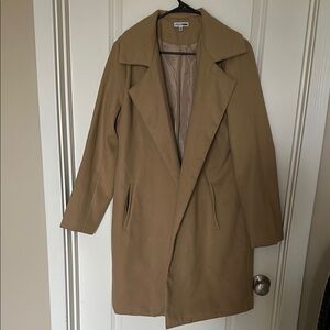 FashionNova Tan Trench Coat